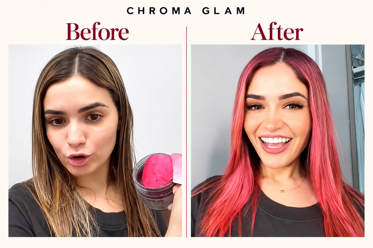 Light hair before applying colour